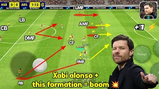 Xabi Alonso's Secret Formation for Deadly Quick Counters in eFOOTBALL Mobile 2024 💥