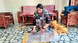 Kmeez Cutting , Embroidery trace by Punjabi Corner | ਕਮੀਜ਼  ਦੀ ਕਟਿੰਗ ਕਿਵੇਂ ਕਰੀਏ ਅਤੇ ਛਪਾਈ ਕਿਵੇਂ ਕਰੀਏ