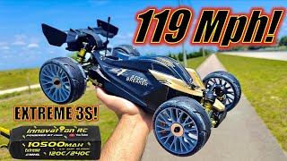 119 Mph Rlaarlo SBK10 on 3S! The FASTEST tiny RC I ever built!