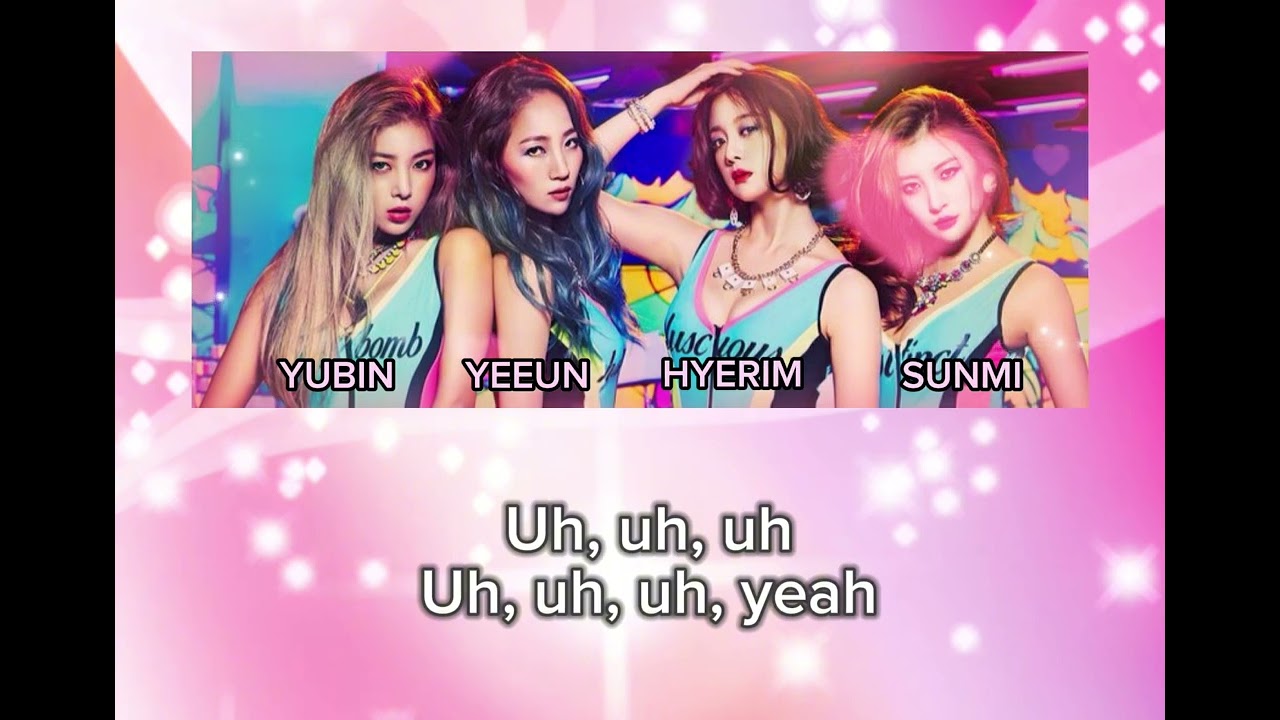 Wonder Girls - Rewind (Karaoke with lycrics)