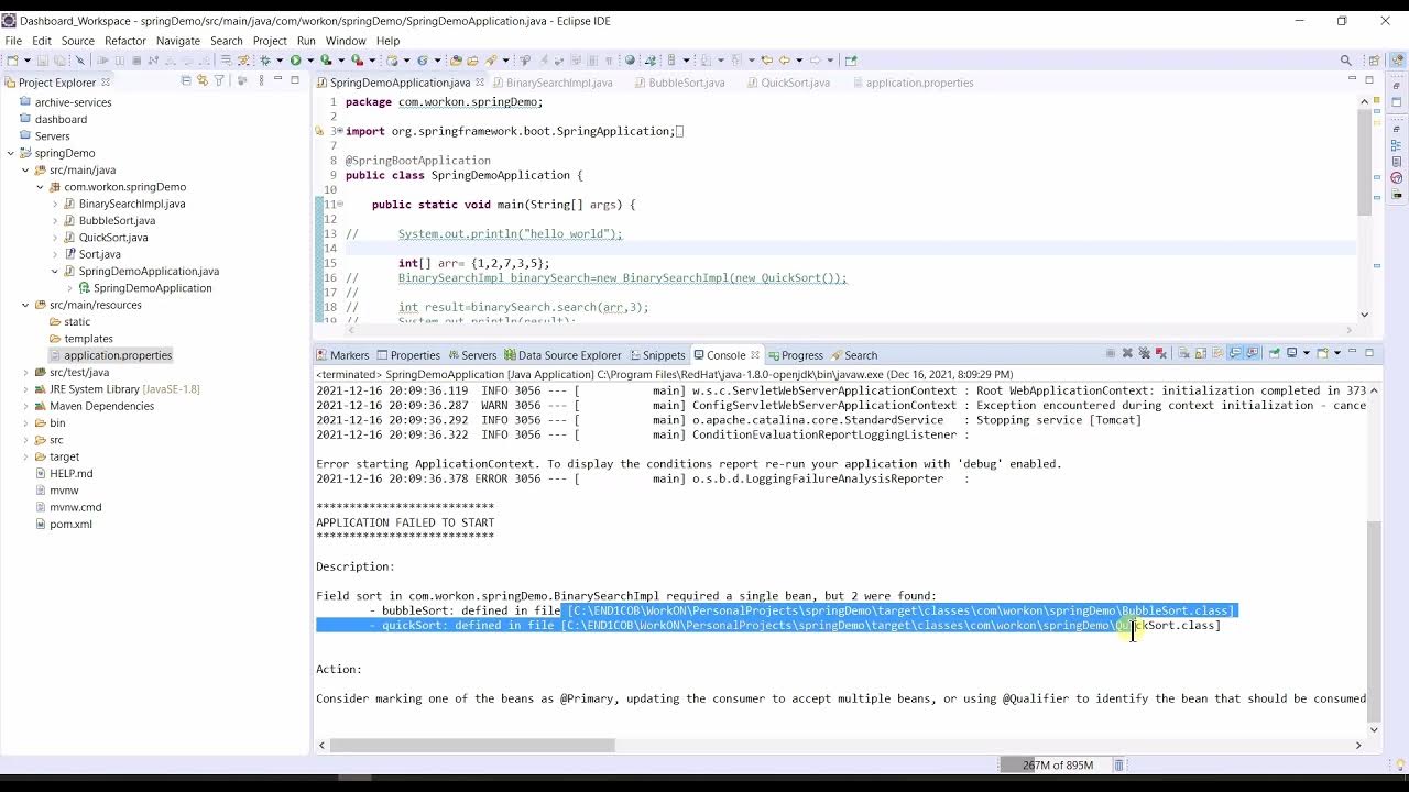 Qualifier Spring Boot - YouTube