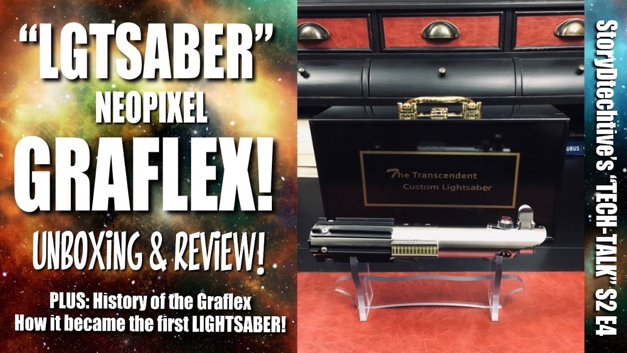 LGTSABER Neopixel Graflex: Unboxing 