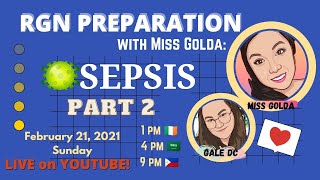 RGN PREPARATION WITH GOLDA : SEPSIS (PART 2)