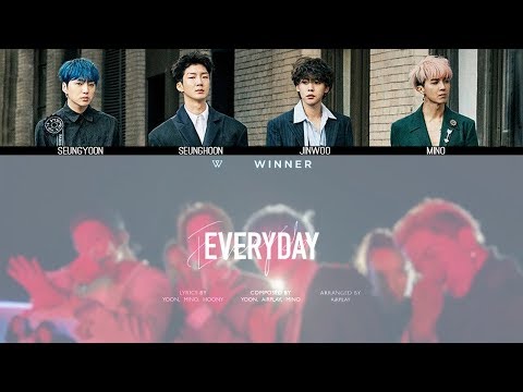 WINNER - EVERYDAY MV + Lyrics Color Coded HanRomEng
