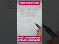 ALGEBRAISCHE BRÜCHE ZUM GEMEINSAMEN NENNER BRINGEN #tutorial #maths #nachderschule #shortsfeed