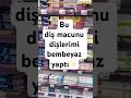 Diş sarılık problemi çözüm #toothpaste #tooth #gratis #cleaning #bakım #toothbrush #keşfet #fyp