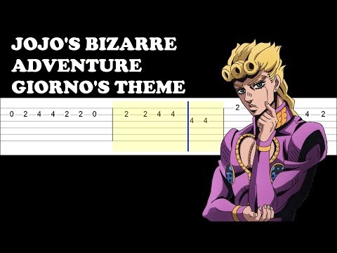 giorno's-theme---jojo's-bizarre-adventure---golden-wind-(easy-guitar-tabs-tutorial)