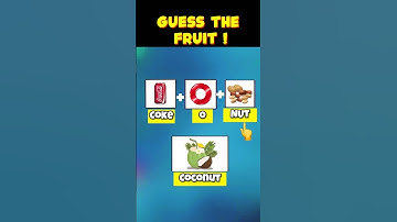 Guess puzzle: guess the fruit | test your Knowledge #shorts #puzzle #riddle