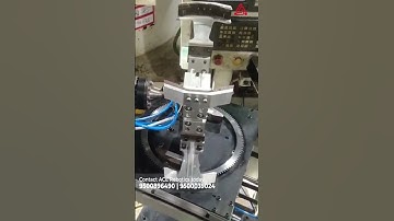CNC Machine Tending & Deburring Automation #machine #manufacturingmagic #automation