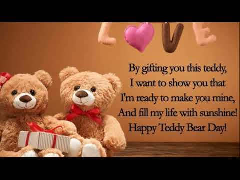 10 Feb 2022 Teddy Day | Teddy Day Quotes and wishes | Valentine&#39;s Day