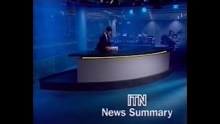 Late night ITV continuity and ITN news summary- 7th Jun 1998