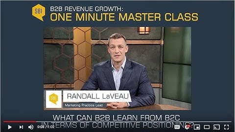 What Can B2B Learn from B2C in Terms of Competitive Positioning?