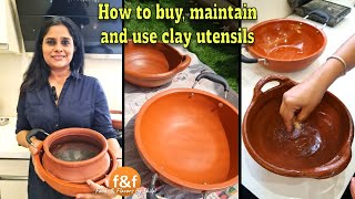 मिट्टी के बर्तन खरीदने, रख राखव और use करने के सही तरीके How to buy, maintain and use clay utensils