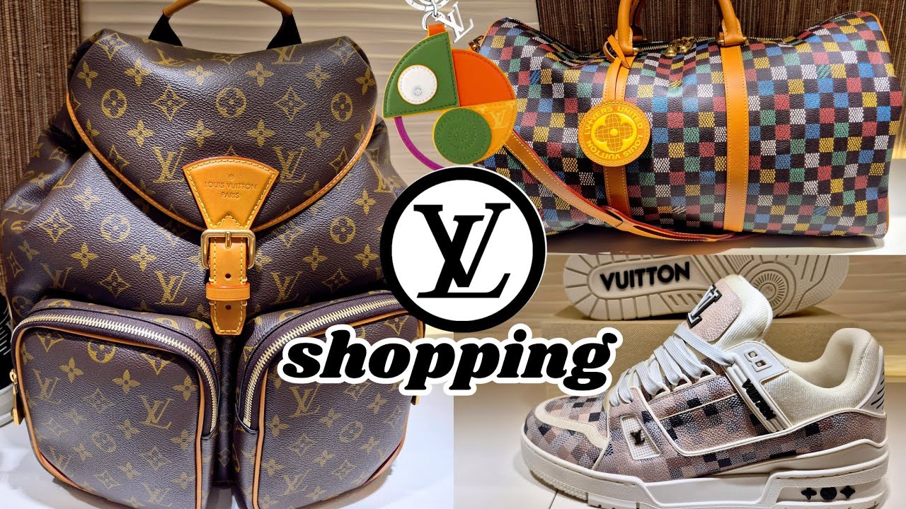 what's NEW at men's LV? 🦎 LV DAMIER MULTICOLOR 🦎 LV DAMOFLAGE 🦎 LV Footprint Soccer Sneaker