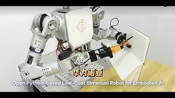 Open Source: Python-Controlled Bimanual Robot for AI Research