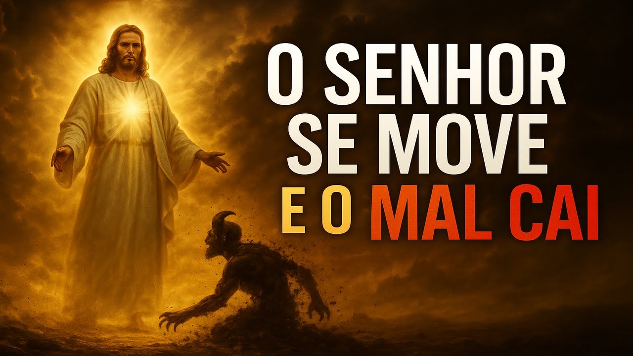 O SENHOR SE MOVE E O MAL CAI POR TERRA