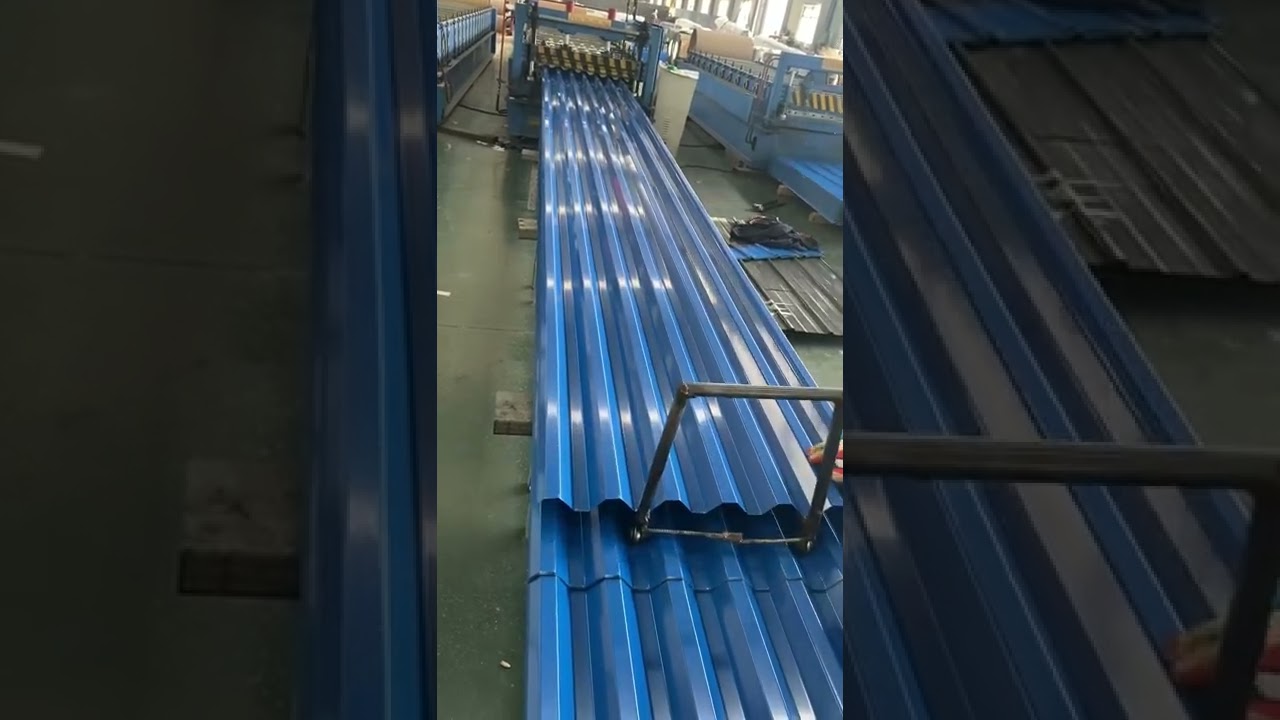 Roof sheet machine 
