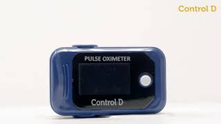 Control D Bluetooth Digital Pulse Oximeter - How to use and check SpO2 Oxygen & Pulse Rate screenshot 2