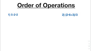 Order of Operations: PEMDAS (5th Grade)