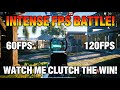 BGMI 120FPS vs 60FPS 🔥 Real Battle | Smoothness Test 😱