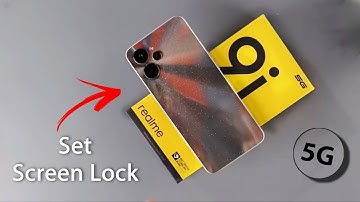 Realme 9i 5G Pattern Lock Settings | Realme 9i 5G me Screen Lock Set Kaise Karen