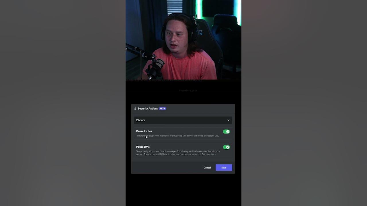 How to FREEZE Your Discord Server! shorts YouTube