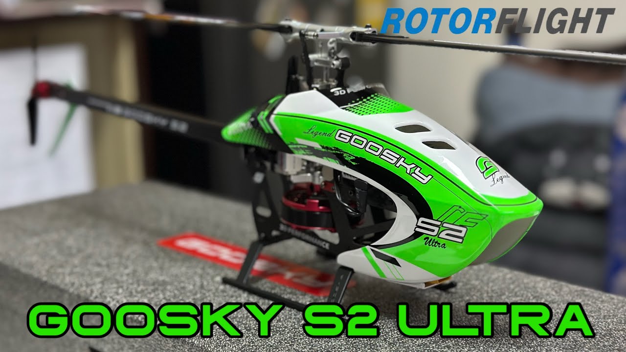 Unbox : เปิดกล่อง Goosky S2 Ultra / Rotorflight - Pilot Lotte Chawanagon
