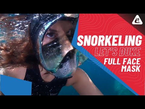 Masque facial DUKE Clear Small pour le snorkeling - Cressi