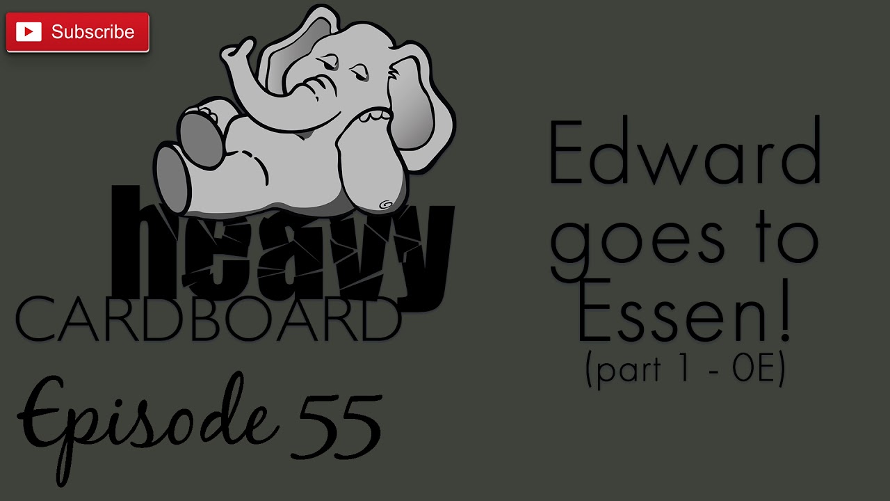 Heavy Cardboard Episode 0E - Edward Goes to Essen