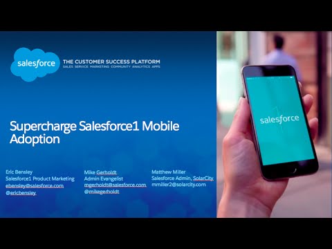 Vídeo: Como habilito o aplicativo móvel da salesforce1?