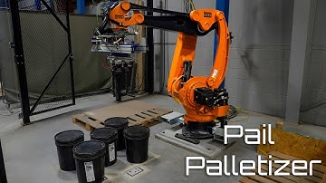 Robotic Palletizer for Pails Demo