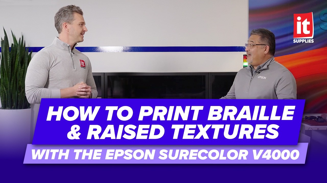 It Supplies - Epson SureColor V4000 UV Flatbed Printer – High