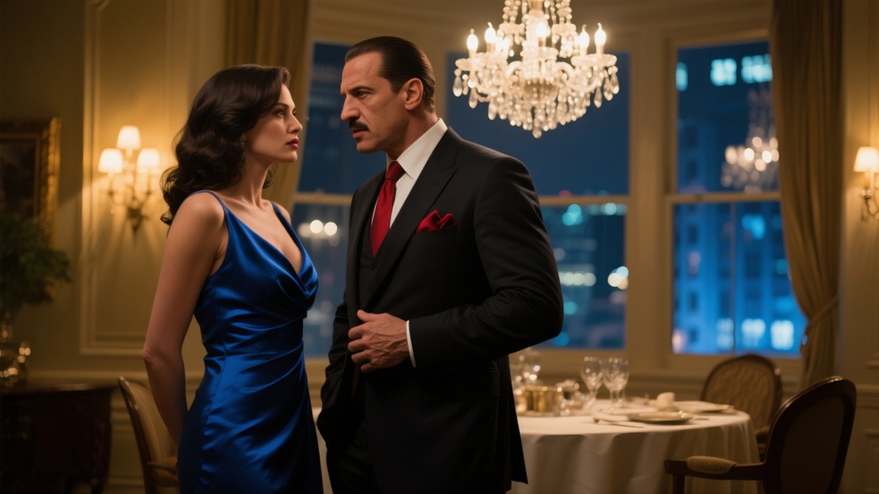 “Did You Miss Me?” She Asked the Mafia Boss — Their Twins Clutching Her Hands