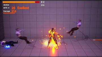 Unreal Engine 2.5D Beat