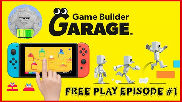 The Beginning Of My First EPIC Game! (Game Builder Garage Free Play - Ep. #1)