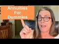 Annuities For Dummies Annuities For Dummies