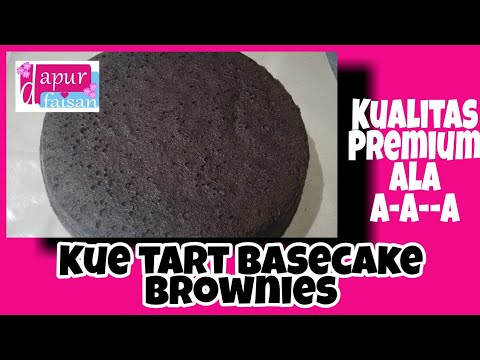 brownies-kukus-buat-kue-tart-|-brownies-coklat-dasar-kue-tart