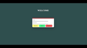 Email Password signup and sign-in || Firebase Authentication || Creating a firebase project || 001