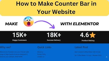 Website Visitor Counter Wordpress | How to Make visitor counter in wordpress Website