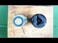 Free Energy Electric Using Dc Motors With Light Bulb 100% | Science Experiment Project At Home
