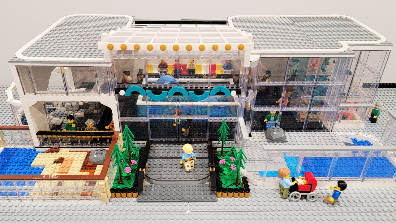 status de godtgørelse LEGO Zoo Update AQUARIUM MOC! - YouTube