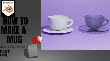 How to create a glass cup(mug) in blender 3.0| part one @blenderguru | beginners tutorial