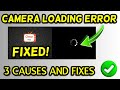 Ome TV Camera not working fix | Ome TV camera loading error | Ome TV black screen