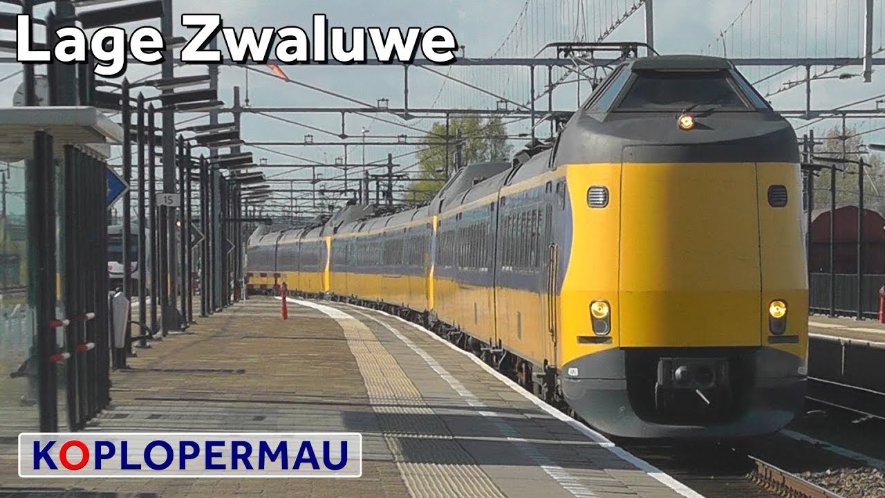 Treinen op station Lage Zwaluwe (Treinen Compilatie)