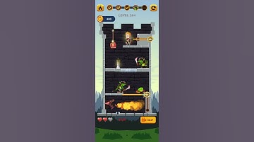 Rescue Hero: PullPin Games Level 284 #rescuehero #pullpin #level284 #short #shortvideo #youtubeshort