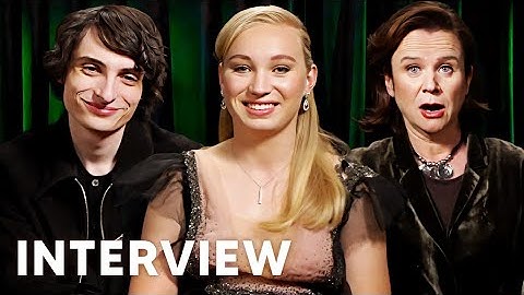 The Legend of Ochi Interview: Finn Wolfhard, Helena Zengel, Emily Watson, and more!