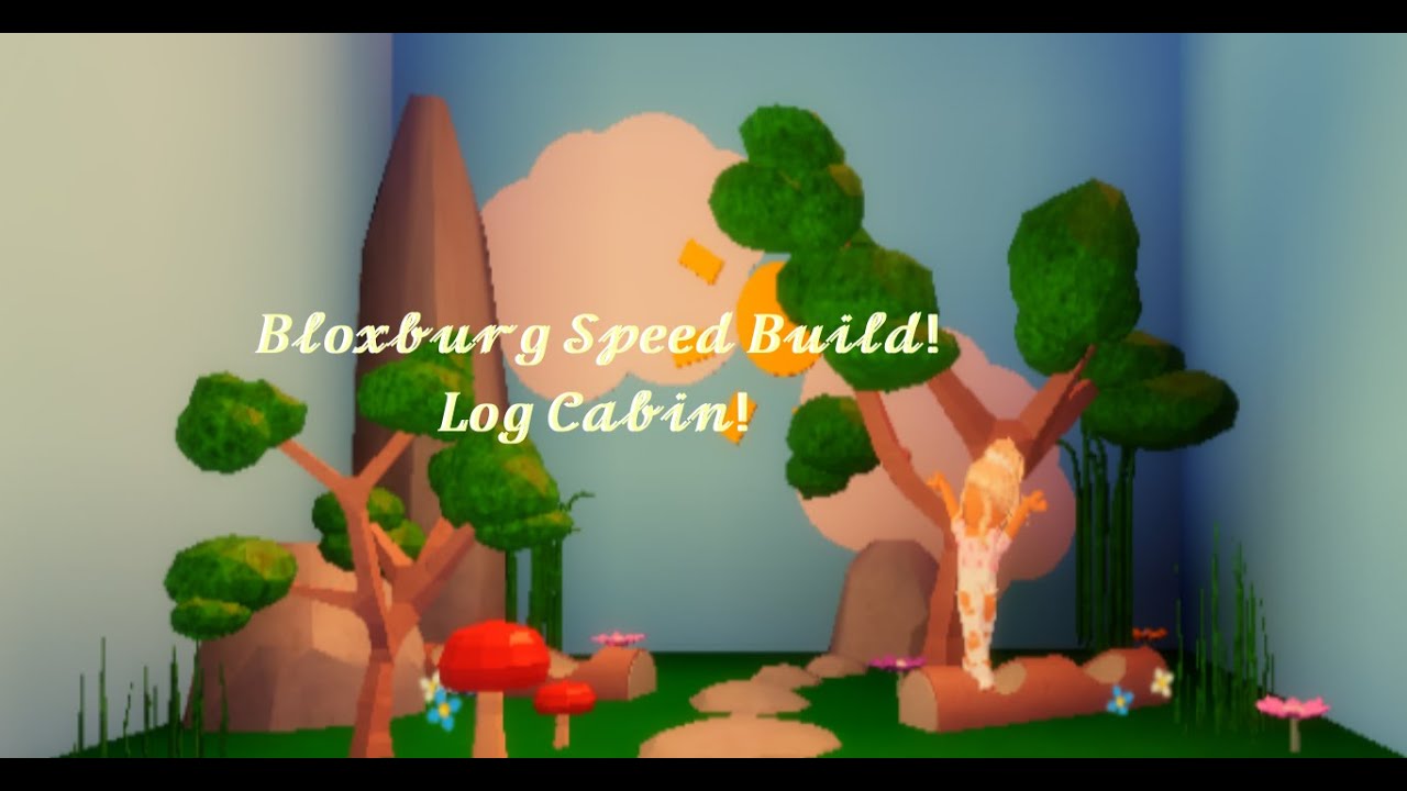 Bloxburg Speed Build!! Small campsite! YouTube