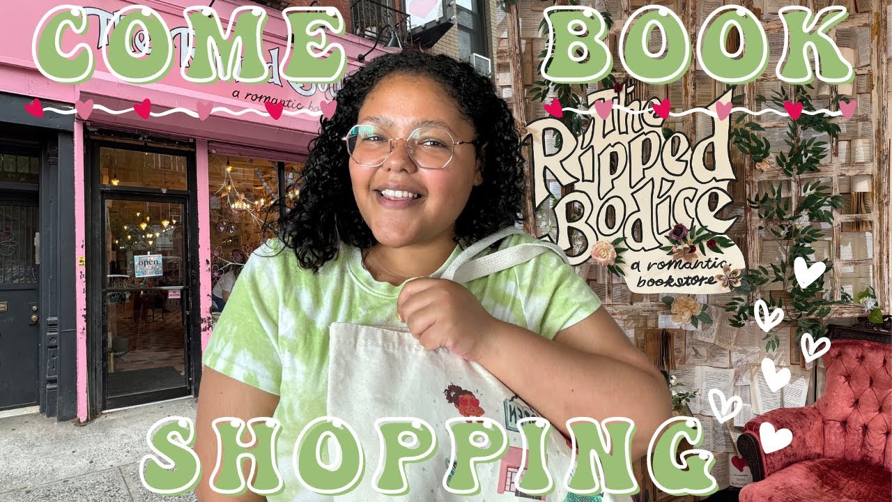Come to a romance bookstore with me! Let's go book shopping in NYC