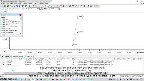 Topcon Tools Tutorial: Post-Processing Static GPS RINEX Data