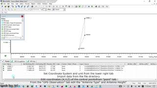 HOW TO POST-PROCESS DIFFERENTIAL STATIC G.P.S RINEX DATA USING TOPCON TOOLS. screenshot 3